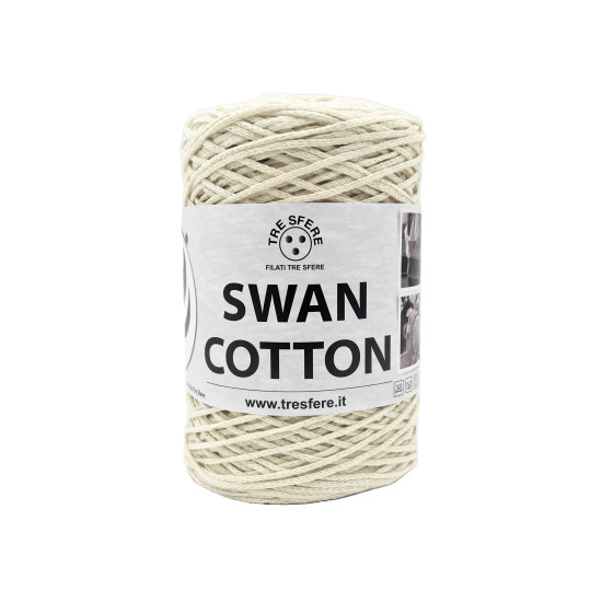 Tre Sfere Filati Cordino Swan Cotton